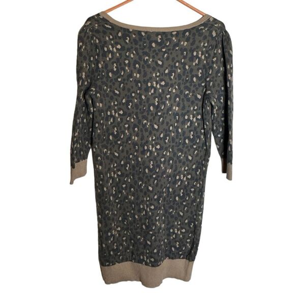 Frenchi Brown Cheetah Print Dress size Medium - Picture 2 of 5